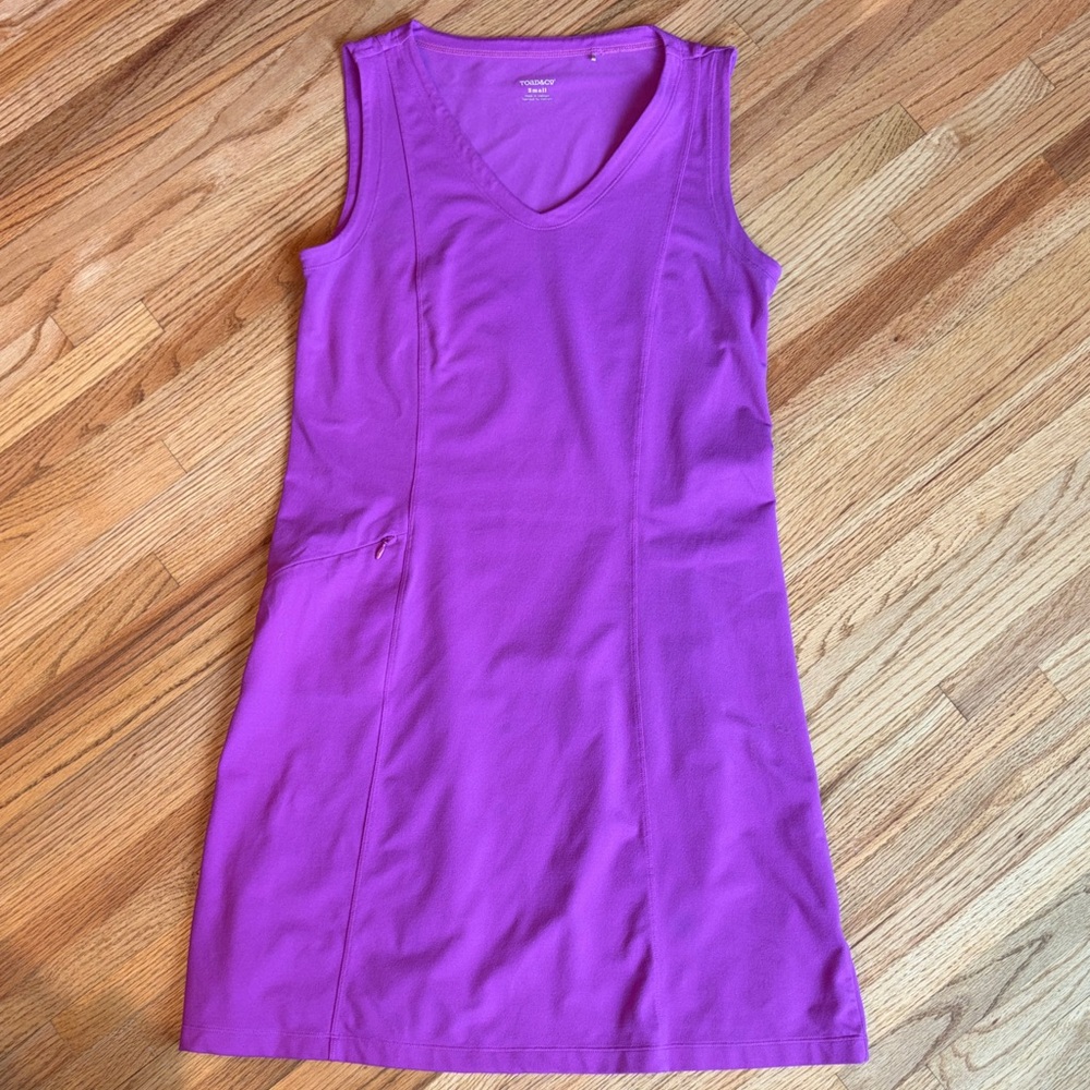 Toad&Co small Purple Sleeveless Women's Dress